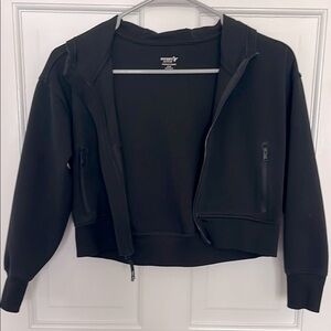 Old Navy Girls Black zip up sweatshirt